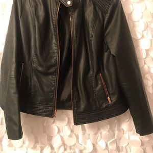 Faux leather Moto Jacket